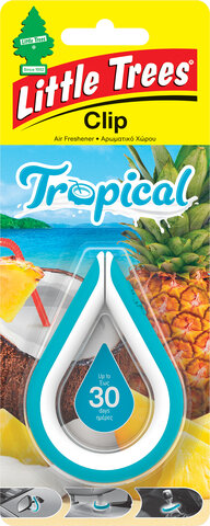 Tropical LITTLE TREES Clip 